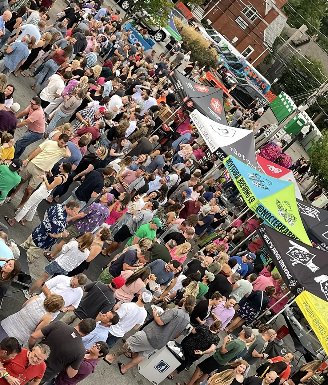 Crowd-aerial crop 8-13-22 Untapped